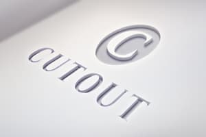 Cutout Logo MockUp