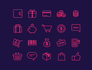 21 E-Commerce Icons