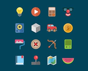 Colorful Flat Icons