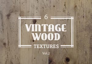 6 Vintage Wood Textures Vol.2