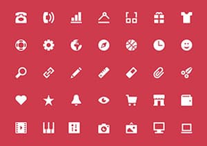 The Icons: 100 Free Icons