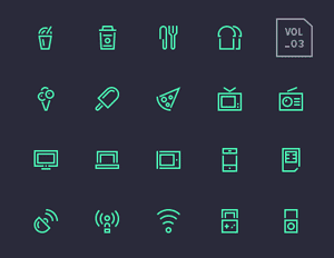 Stroke Gap Icons Set Vol.3