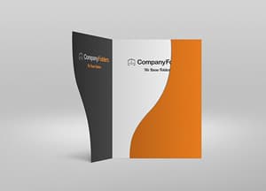 Serpentine Presentation Folder MockUp