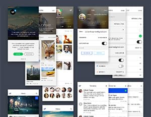 TETHR: iOS UI Kit