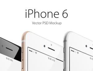 iPhone 6 Plus Angle View MockUp