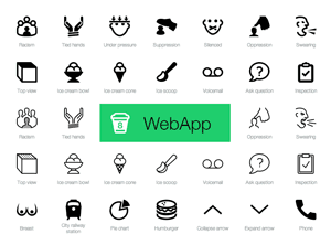Icons8 WebApp – Supersize Your Burger