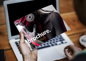 A5 Horizontal Brochure MockUp