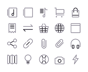 CompassCons: 300 Sketch Icons