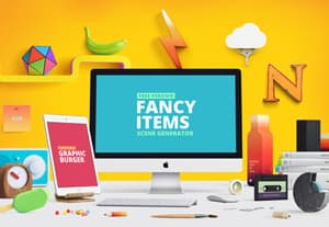 Fancy Items Scene Generator Demo