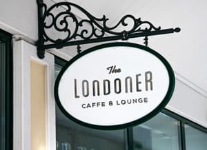 Hanging Wall Sign MockUp #2
