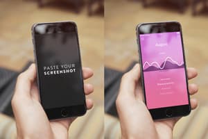 5 iPhone 6 Photo MockUps