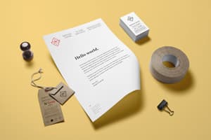 Branding / Identity MockUp Vol.14