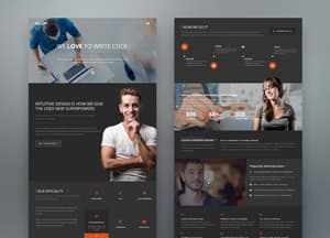 Salem PSD Template
