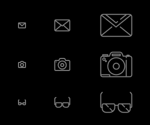 IconsResponsive: 192 Free Icons