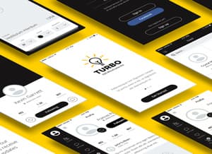 Turbo iOS Wireframe Kit – Free Sample