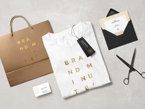 Brandminute – Free MockUp Scene