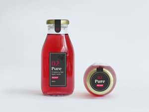 Juice Bottle Packaging MockUp