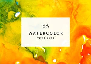 6 Watercolor Textures Vol.3