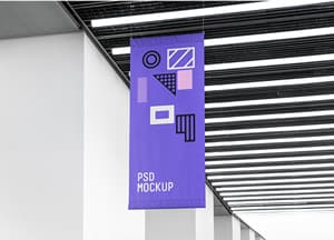 Flag MockUp PSD