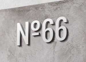 3D Wall Logo MockUp #3