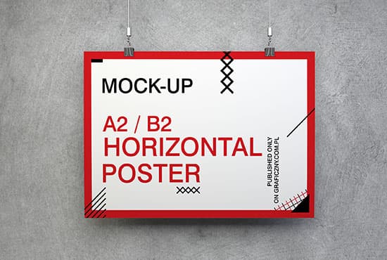 Poster set mockups