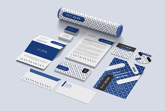 Free corporate identity mockup