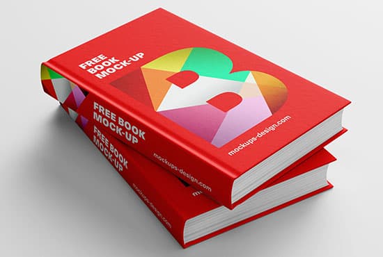 Free book cover mockup
