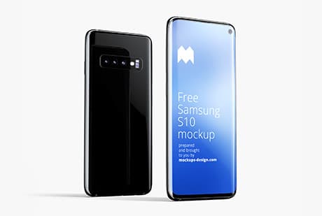 Free Samsung Galaxy S10 mockup