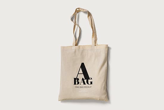 Free tote bag mockup