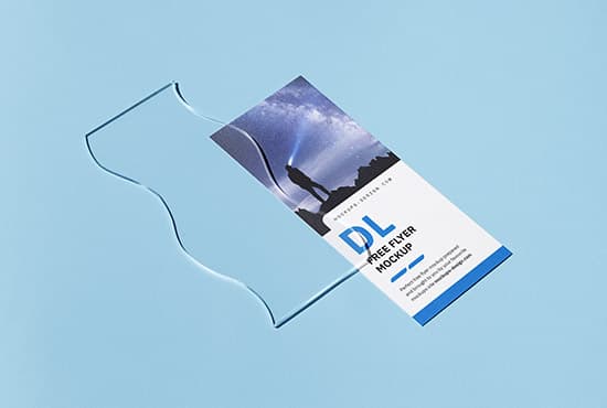 Single 3,5×8,5 in flyer mockup