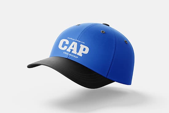 Free baseball cap mockup