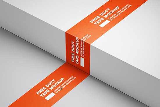 Free simple duct tape mockup