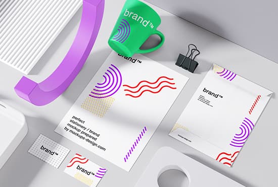 Free branding mockup