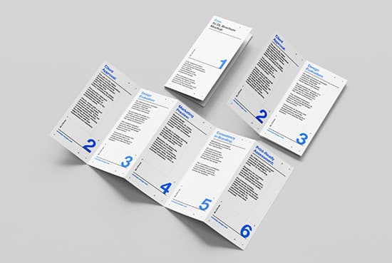5xDL flyer mockup