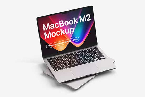 MacBook Air M2 mockup