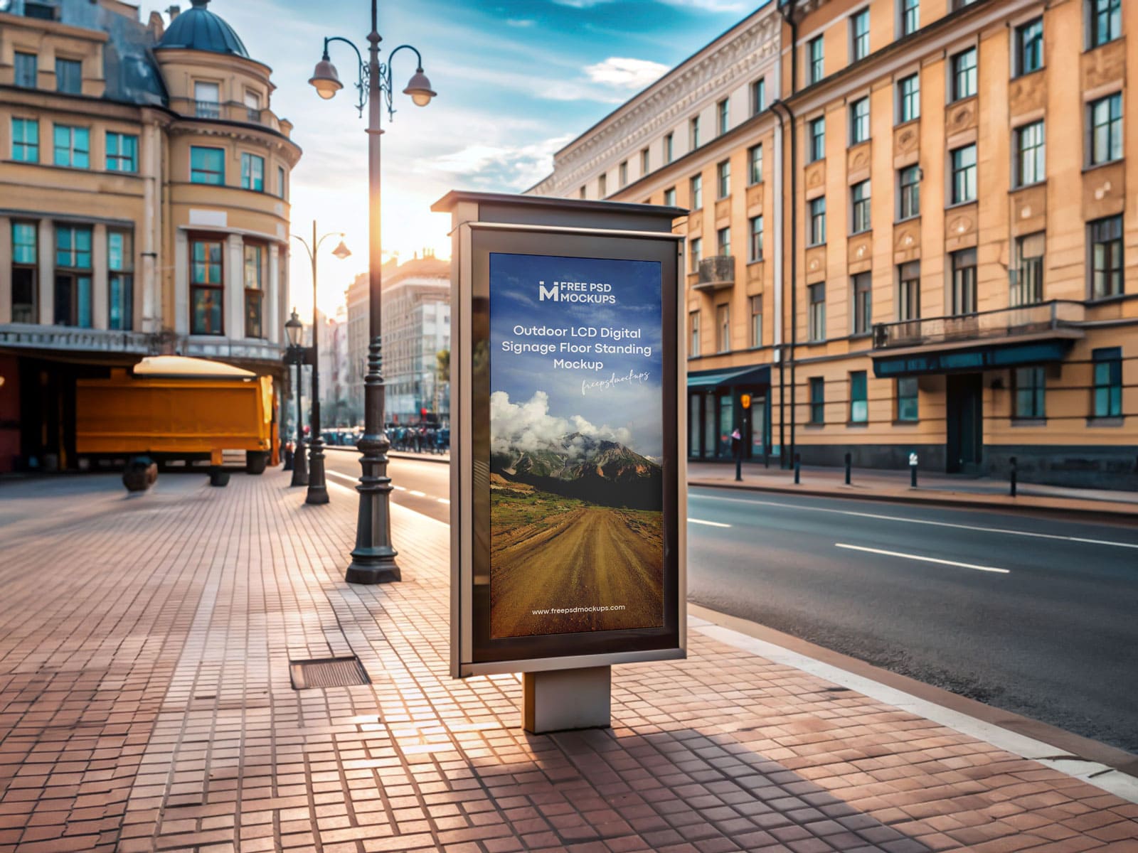 Outdoor Mockups template preview 3